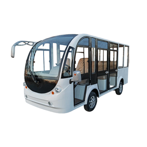 Bus touristique électrique à batterie lithium au prix d'usine avec porte pour zone touristique - Product Image 1