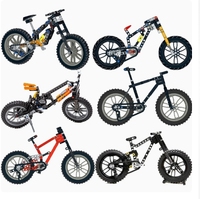 Bloc de construction compatible avec le modèle de vélo de montagne à grande vitesse MOC, jouet éducatif pour garçons