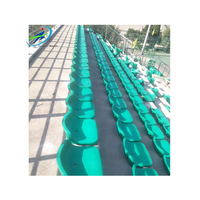Chaises de stade en plastique HDPE siège de gradin de stade pour salle de sport