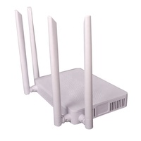 ONU Softel CATV XPON Wifi 2.4G 5G EPON GPON Vsol de 4 Antenas Banda Dual