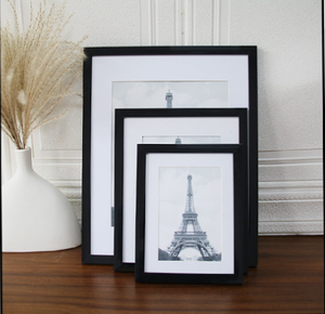 Nhà MDF khung ảnh bằng gỗ đen & trắng kích thước 3.5x5 12x16 A4 UV in A1/A2 Poster khung gỗ cho hình ảnh - Product Image 3