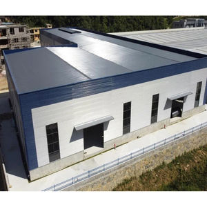 豪华预制钢厅金属建筑机库仓库带轻型建筑焊接加工服务 - Product Image 2