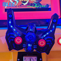 Populaire Coin Operated Kiddie Rides Space Capsule MP5 Écran Personnalisé Avion Fusée Swing Machine