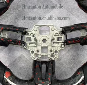 Nuevo Volante Deportivo de Fibra de Carbono Forjada y Cuero Perforado para Ford Mustang - Product Image 5