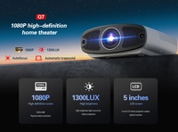 Nuevo Proyector 4K 1080P con Sistema Oficial de Google TV, el Más Vendido en Amazon, Mini Proyector Portátil para Cine en Casa, Compatible con Teléfonos
