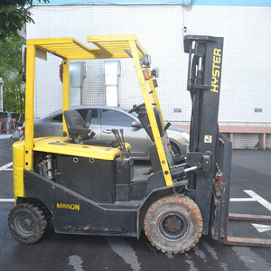 Montacargas Eléctrico Hyster de 2 Toneladas con Mástil de Tres Etapas, Usado, Contrapesado - Product Image 4