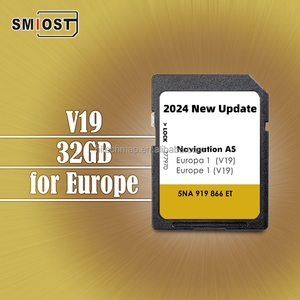 การ์ดนำทาง SMIOST SD GPS แผนที่นำทางทางอากาศสำหรับรถยนต์ VW รุ่น V19 ยุโรป สำหรับ Golf Campmob และ Jetta ระบบนำทางในรถยนต์โดย Micro Memorial - Product Image 1