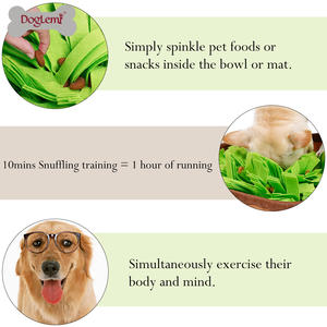 Tappetino Olfattivo di Alta Qualità per Cani di Taglia Grande, Tappetino per Alimentazione Lenta 2 in 1, Attività Olfattiva Portatile per Cani - Product Image 4