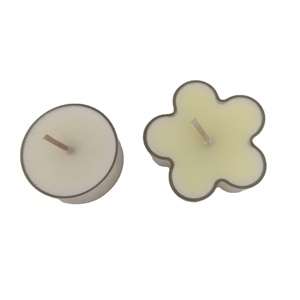 Candele <span class=keywords><strong>Tealight</strong></span> Profumate a Lunga Durata (4 Ore), 50/100/600 Pezzi, Candele Natalizie Bianche in Cotone, Personalizzabili OEM - Product Image 1