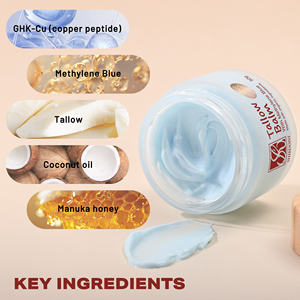 OEM ODM crema per il viso rassodante <span class=keywords><strong>naturale</strong></span> Anti-rughe con Peptide di rame e sego per la cura della pelle vegana biologica - Product Image 3
