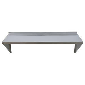 Étagère murale en acier inoxydable, robuste, pour <span class=keywords><strong>restaurant</strong></span>, bar, café et organisation de la cuisine à domicile, ensemble d'étagères de rangement murales et d'affichage - Product Image 5