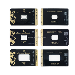 Custom Printing Acrylic Capsule Display Box Plastic Gold Bar Plastic <strong>Coin</strong> Slab <strong>Coin</strong> Blister Packaging <strong>Case</strong> - Product Image 1