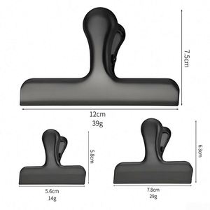Offre Spéciale : Pinces à Sac à Collation en Acier Inoxydable Personnalisables avec Logo pour Cadeaux d'Entreprise – Pinces à Chips et Pinces de Fixation - Product Image 2