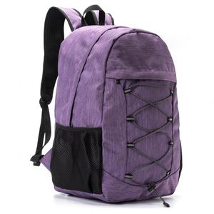 Custom Lightweight Waterproof Polyester Fashion Packable <b>Backpack</b> Wholesale <b>Foldable</b> Daypack for Hiking Travel - Product Image 3