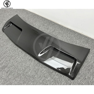 Aileron de toit pour Mercedes Benz Classe G W464 4X4 G63 G500 2019-2023, spoiler de toit en fibre de carbone sèche avec feux OEM, pièces de kit carrosserie - Product Image 2