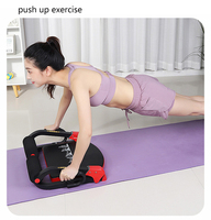 Machine abdominale d'entraînement d'estomac avec résistance réglable et machine assise à rebond automatique avec poids de 330 LBS