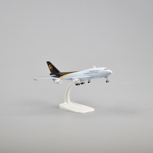 Avión de Metal <span class=keywords><strong>Boeing</strong></span> <span class=keywords><strong>747</strong></span> de 20 cm, Modelo de Avión de Logística UPS, Juguete de Regalo - Product Image 4