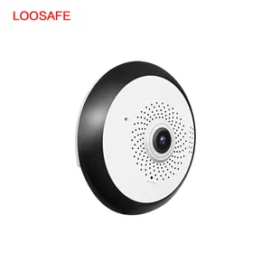 WiFi Security Camera 960P 360 Degree Fisheye Panoramic Surveillance Camera with Night Vision, Two-way Voice