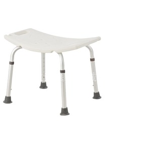 Silla de ducha Li Rong de aleación de aluminio con altura ajustable y patas antideslizantes para personas mayores y mujeres embarazadas - Product Image 1