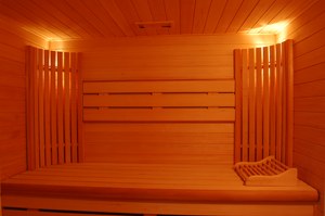 Truyền Thống 4 người ướt hơi nước bếp bằng gỗ phòng tắm hơi - Product Image 2