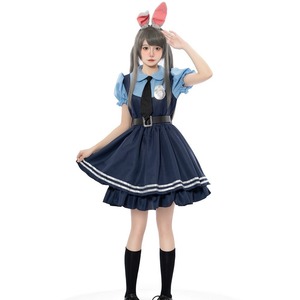 Costume da <span class=keywords><strong>Poliziotta</strong></span> Judy di Zootopia per Adulti Unisex in Modal Outfit Genitore-Figlio Personaggi del Film - Product Image 4
