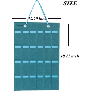 Organisateur de stockage suspendu en feutre de conception populaire pratique de haute qualité pour un usage quotidien à la maison - Product Image 2