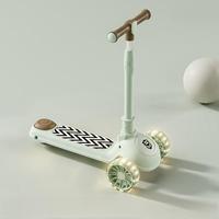 Trottinette pliable pour enfants à 3 roues avec roues lumineuses, pour enfants de 2 à 12 ans, hauteur réglable