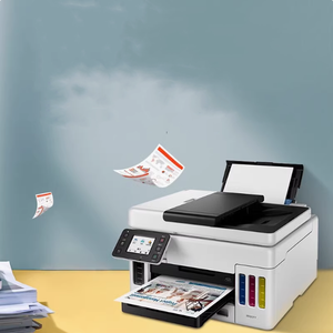 Imprimante jet d'encre multifonction sans fil 3-en-1 Canon MAXIFY GX6080 – Meilleure imprimante à réservoir d'encre pour impression grand volume et rapide - Product Image 5