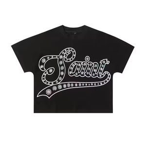 Vente en gros de vêtements personnalisés pour hommes T-shirts 100% coton T-shirts graphiques Streetwear T-shirts courts de haute qualité pour hommes - Product Image 1