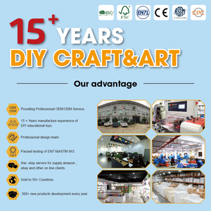 교육용 DIY 어린이 재미있는 미술 및 공예 키트 재미있는 창의적인 DIY 야구 모자 장식 교육용 장난감 (어린이 및 소녀용) - Product Image 4