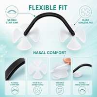 Patchs magnétiques pour le nez, anti-ronflement, améliorent la qualité du sommeil, favorisent le sommeil et la respiration