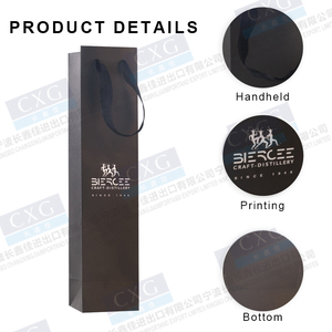 Custom Eco-Friendly Kraft Paper <strong>Wine</strong> Bottle <strong>Bag</strong> With Printed Logo For Packaging And Promotion New Custom Gift Paper <strong>Bag</strong> - Product Image 2