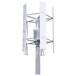 Aerogenerador de Techo Luvorb Rooftop Small Wind de 2KW, Tipo H, Eje Vertical, PMG, para Sistema de Generación de Energía Doméstica, 3000W, Aluminio de Alta Resistencia - Product Image 4