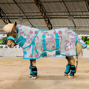 Professional Manufacturer <strong>Horse</strong> Riding Products High Quality Equine Sheets Mini <strong>Horse</strong> Rugs Customize Summer Mesh Blanket - Product Image 1