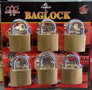 Candado de seguridad resistente al desgaste de buena calidad, proveedores de Samhoo China, candados de latón con pintura en aerosol, candados sólidos antimartillo - Product Image 2