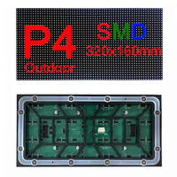 Módulo de Pantalla LED para Publicidad Exterior XOB P4 1/8scan SMD Multicolor, Duradero, Brillo de 5000 cd, Ángulo de Visión de 170°