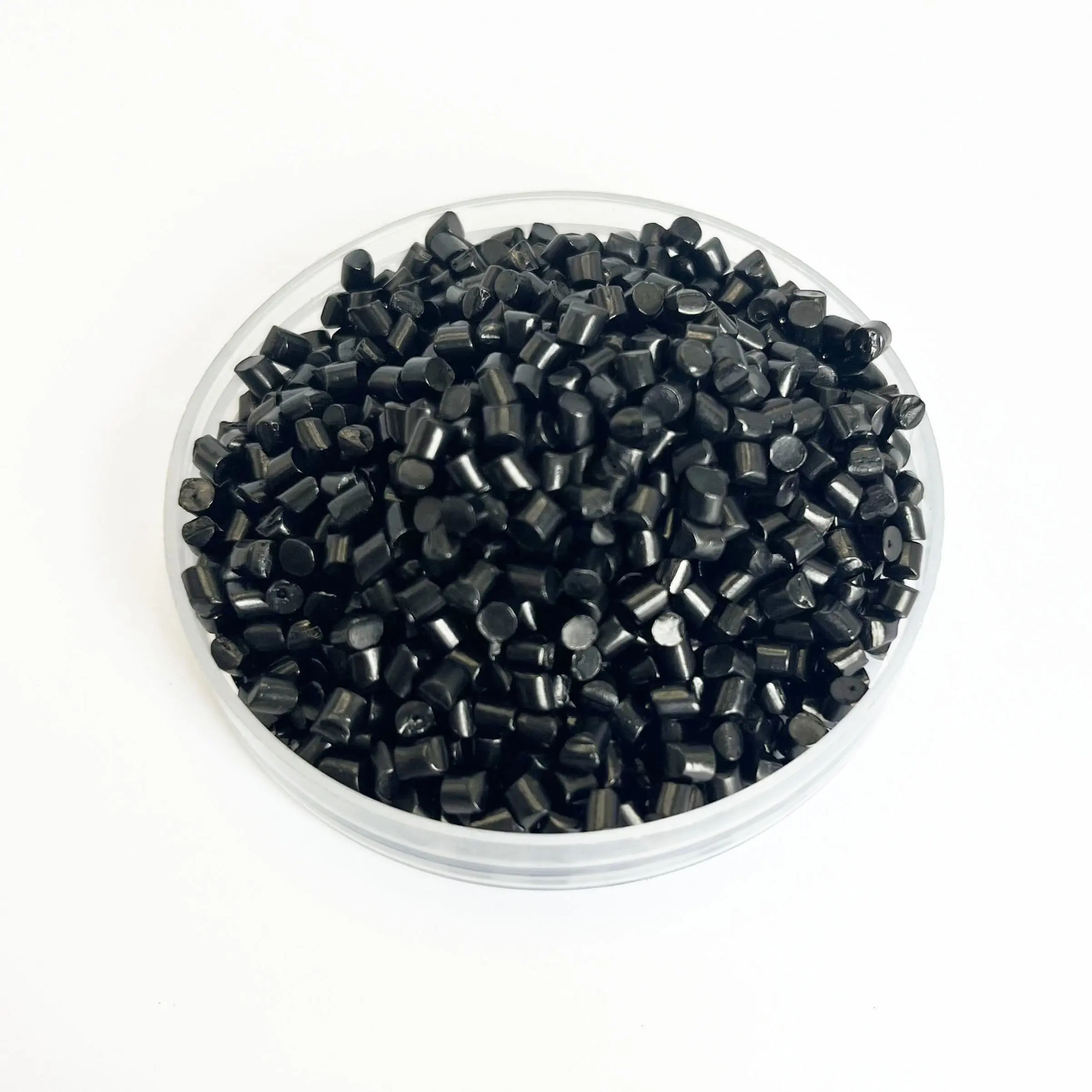 Disesuaikan plastik Tpu Abs Pp Pet Pe Pa Petg Pp Pc Pla warna granule hitam Masterbatch