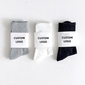 Chaussettes de sport en coton personnalisées de haute qualité pour hommes et femmes, respirantes, pour la course à pied, le basketball, avec votre design personnalisé, chaussettes de sport pour la salle de sport - Product Image 2