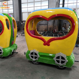 Máquina de juegos para niños usada carretera turismo FRP <span class=keywords><strong>tomas</strong></span> tren sin rieles con batería en el centro comercial a la venta - Product Image 6