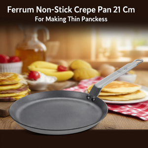 Padella Antiaderente Ferrum 21 Cm per Creare Crêpes Sottili - Product Image 3