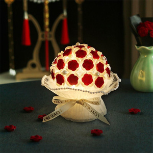 Custom Home Decor FLowers Ball Shape Design <strong>Lampshade</strong> Roses <strong>Star</strong> Led Night Light for Kids - Product Image 4