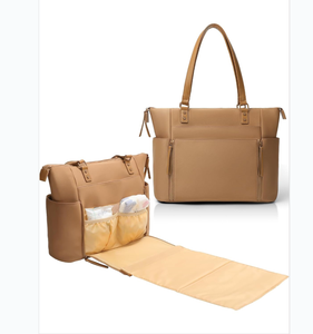 Bolsa DE LA COMPRA Bolsa de pañales Tote, Bolsa de pañales Mochila Ara <span class=keywords><strong>Bebe</strong></span> con cambiador, 14 bolsillos de gran capacidad - Product Image 1