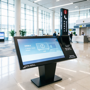 Tablero de Directorios <span class=keywords><strong>Interactivo</strong></span> con Pantalla Táctil de 65 Pulgadas y Múltiples Idiomas, Kiosco de Autoregistro con Función de Videollamada para Guía Hospitalaria - Product Image 2