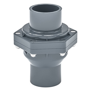 Clapet anti-retour Dumei en PVC 90-110 mm, structure à une seule palette, pour alimentation en eau, type traversant - Product Image 1