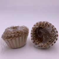 Filtre à café en papier de qualité alimentaire, épaissi, anti-déchirure, sans goût de papier, en forme de bol, ajustement parfait pour la préparation à l'eau chaude