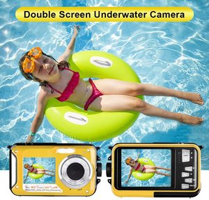 Máy Ảnh Kỹ Thuật Số 2.7K 48MP, Máy Ảnh Dưới Nước Có Thể Sạc HD, Ống Kính Kép, Chống Nước - Product Image 4