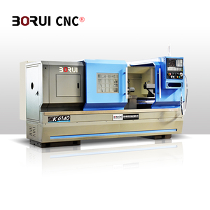 Tour CNC à banc plat à grande portée CK6140 avec alésage de broche et mandrin larges pour le traitement des barres et des tuyaux - Product Image 3