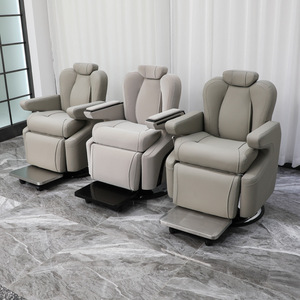 Sillón de Peluquería Eléctrico con Elevación y Rotación de un Solo Botón, Silla Especial para Salón de Belleza, Peluquería y Barbería - Product Image 1