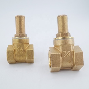 Vanne à vanne en laiton avec serrure DN15 1/2 DN20 3/4 DN25 1 "à l'intérieur de la <span class=keywords><strong>clé</strong></span> <span class=keywords><strong>Triangle</strong></span> tuyau d'eau <span class=keywords><strong>compteur</strong></span> d'eau avant vanne de verrouillage antivol - Product Image 3