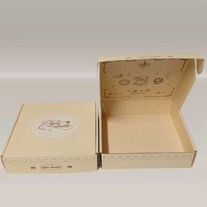 Caja de Correo Corrugada con Impresión <span class=keywords><strong>Vintage</strong></span> Ecológica |   Empaque de Regalo para Vino Personalizado con Cierre Magnético y Cinta |   Boutique OEM - Product Image 1